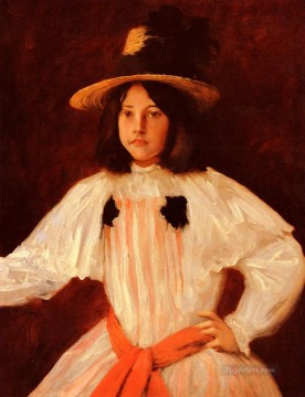  Merritt Art Painting - The Red Sash William Merritt Chase